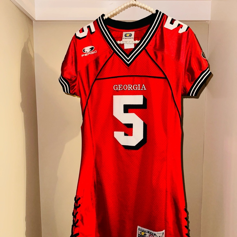 Fergo UGA Georgia Bulldog Cheerleader Jersey Dress